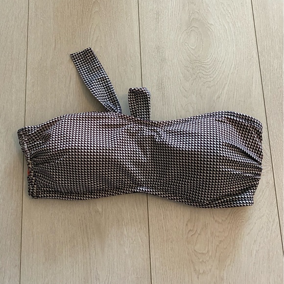 La Vie on Rose Aqua strapless bathing suit - Picture 2 of 4